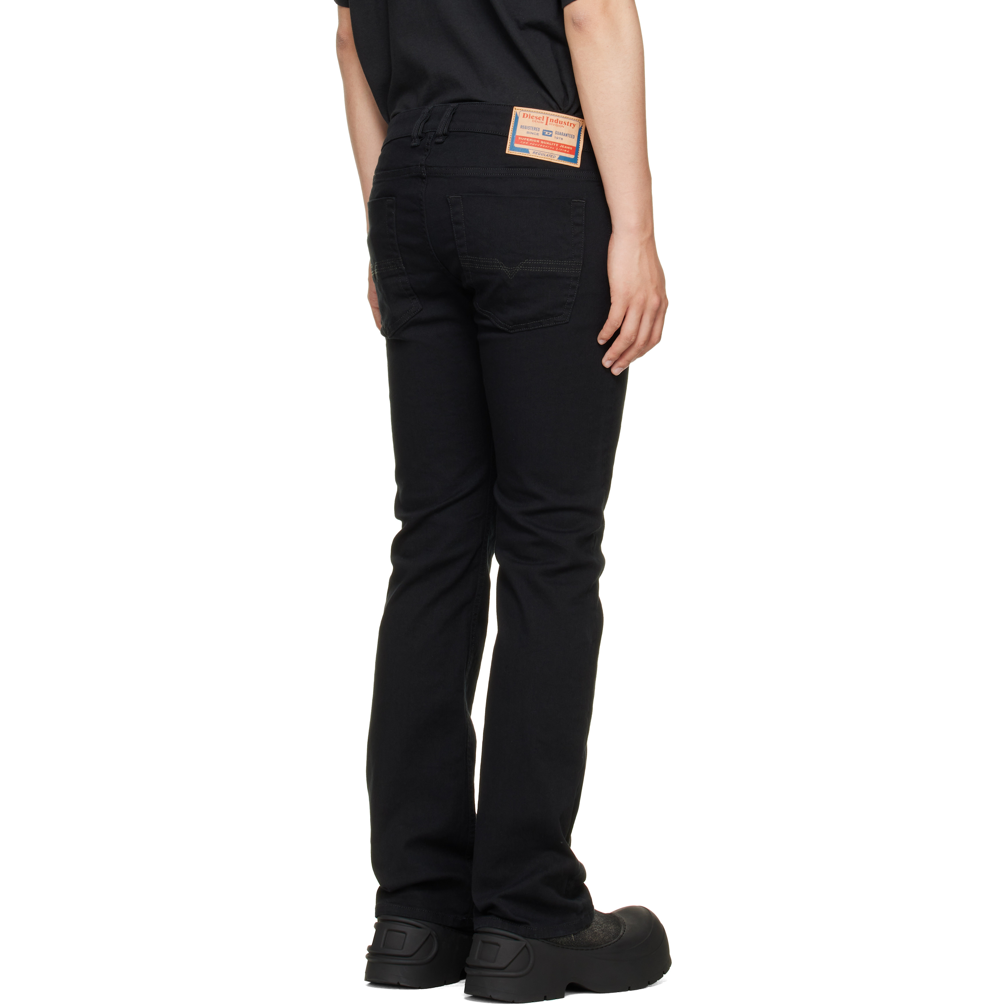 Black Bootcut Low Waist 2007 Zatiny Jeans
