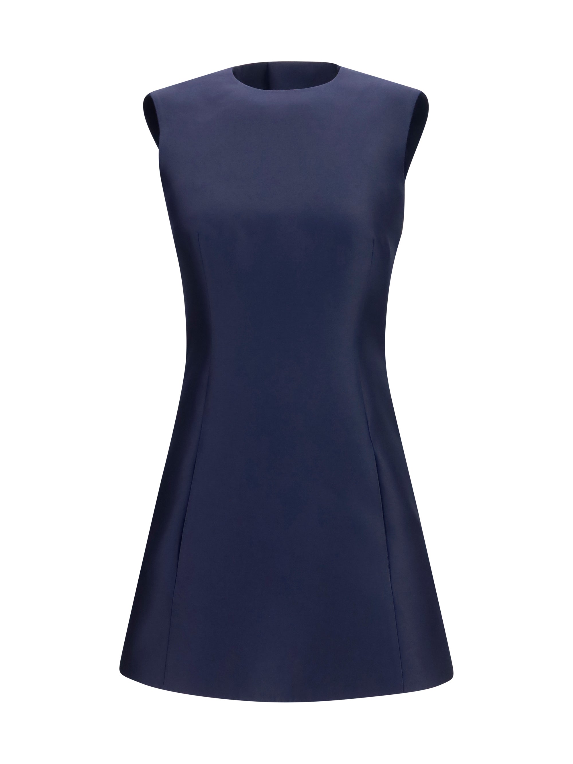 A-Line Mini Dress — Navy