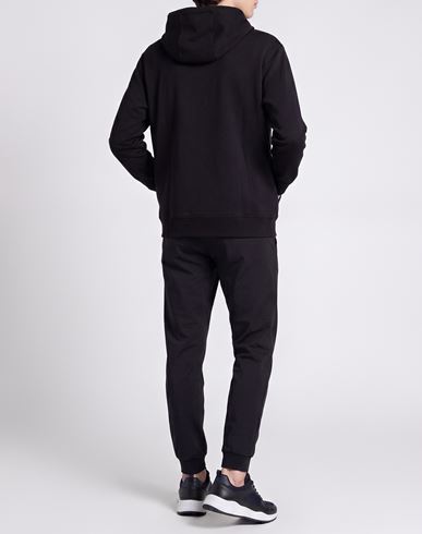 Man Sweatshirt Midnight blue Size XS Cotton, Polyester, Elastane