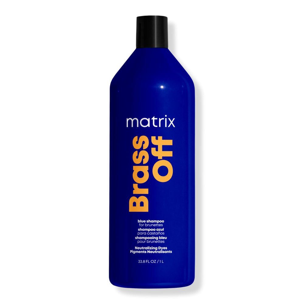 Brass Off Blue Shampoo for Brunettes - 33.8 oz