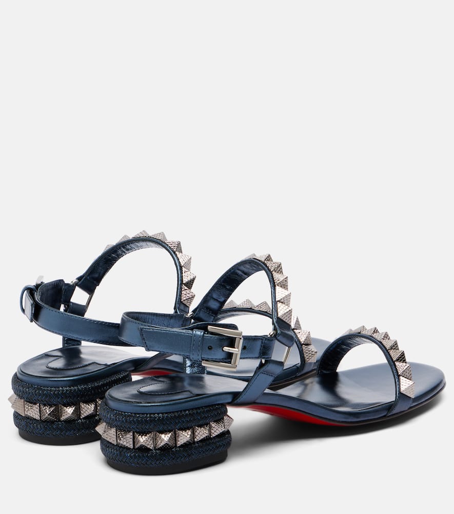 Pyra embellished leather sandals