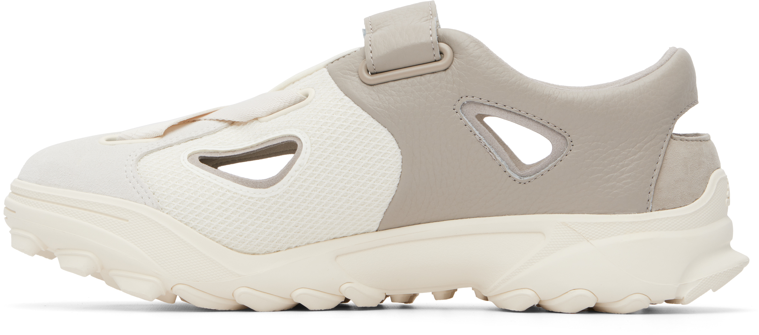 Off-White & Taupe GSG9 Sandals
