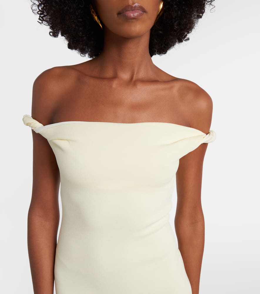 Elia off-shoulder maxi dress