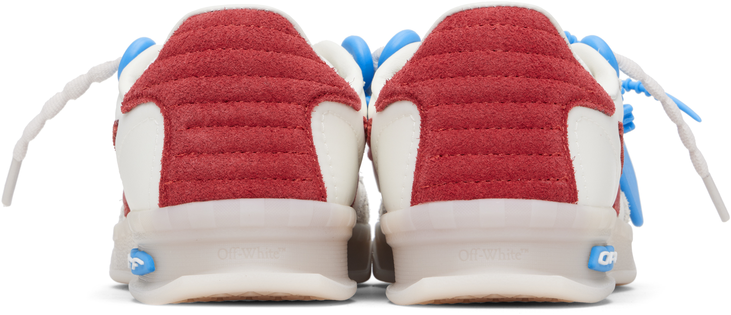 White & Red New Slim Sneakers