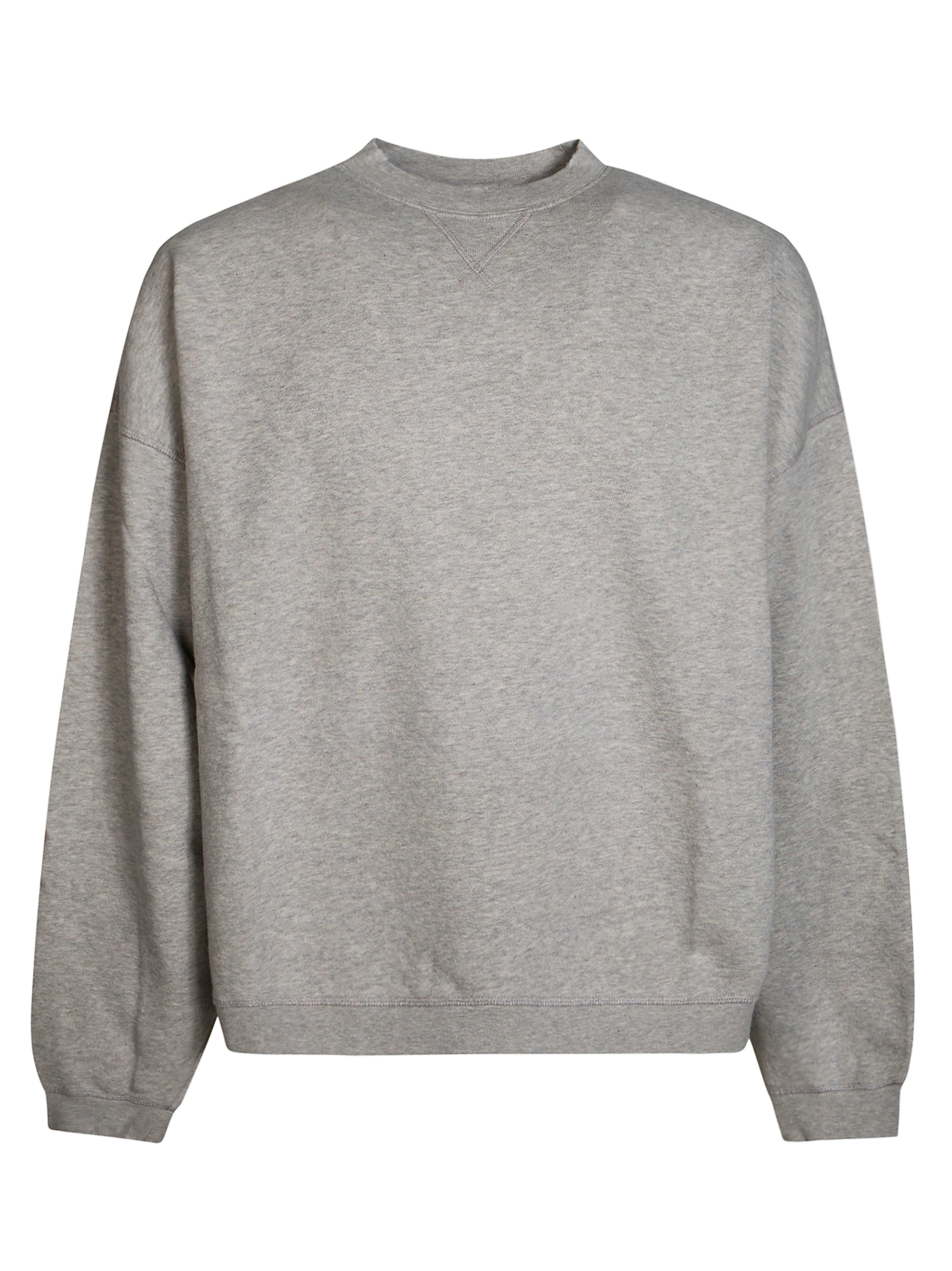 Classic Slub Cotton Fleece Sweater for Men