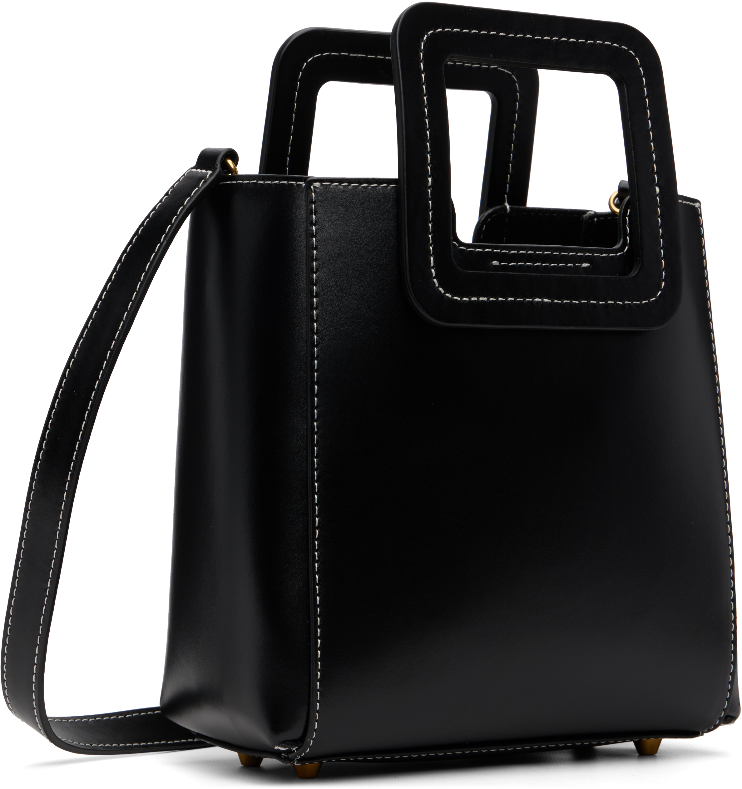 Black Mini Shirley Leather Bag