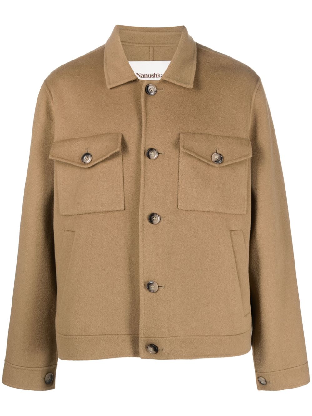 Rhys shirt jacket - Green