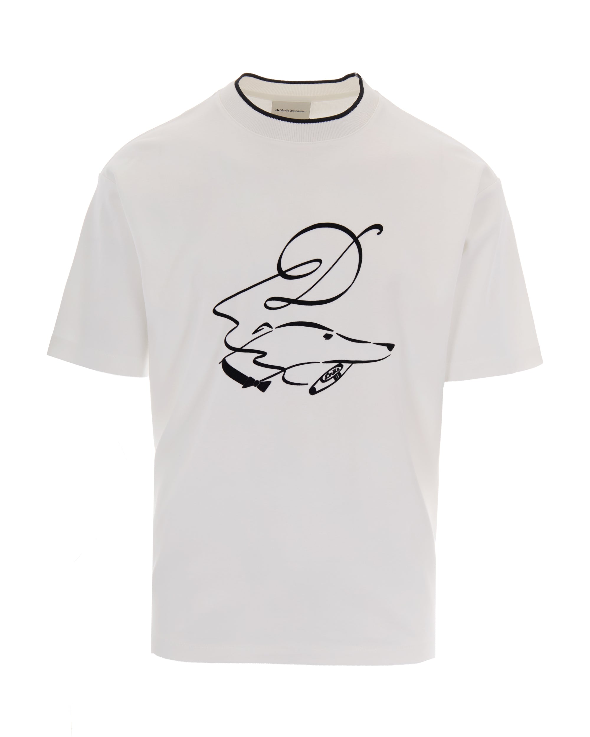 Graphic Cotton T-Shirt — White