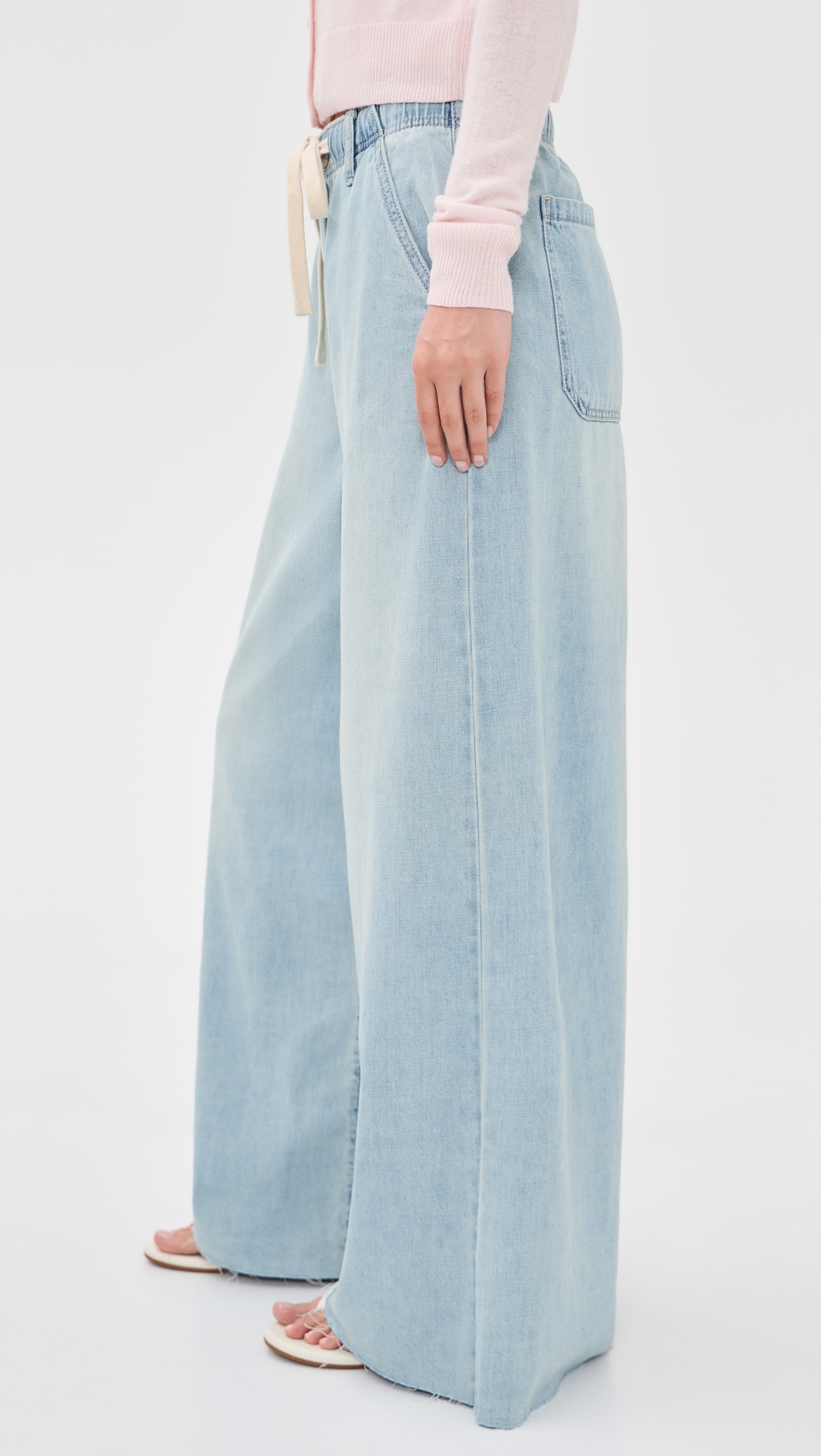 Cabana Wide Leg Pull On Jeans CHARMED