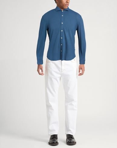 Man Shirt Slate blue Size 15 ½ Cotton