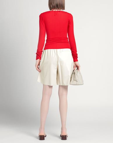 Woman Top Red Size 8 Cupro, Elastane