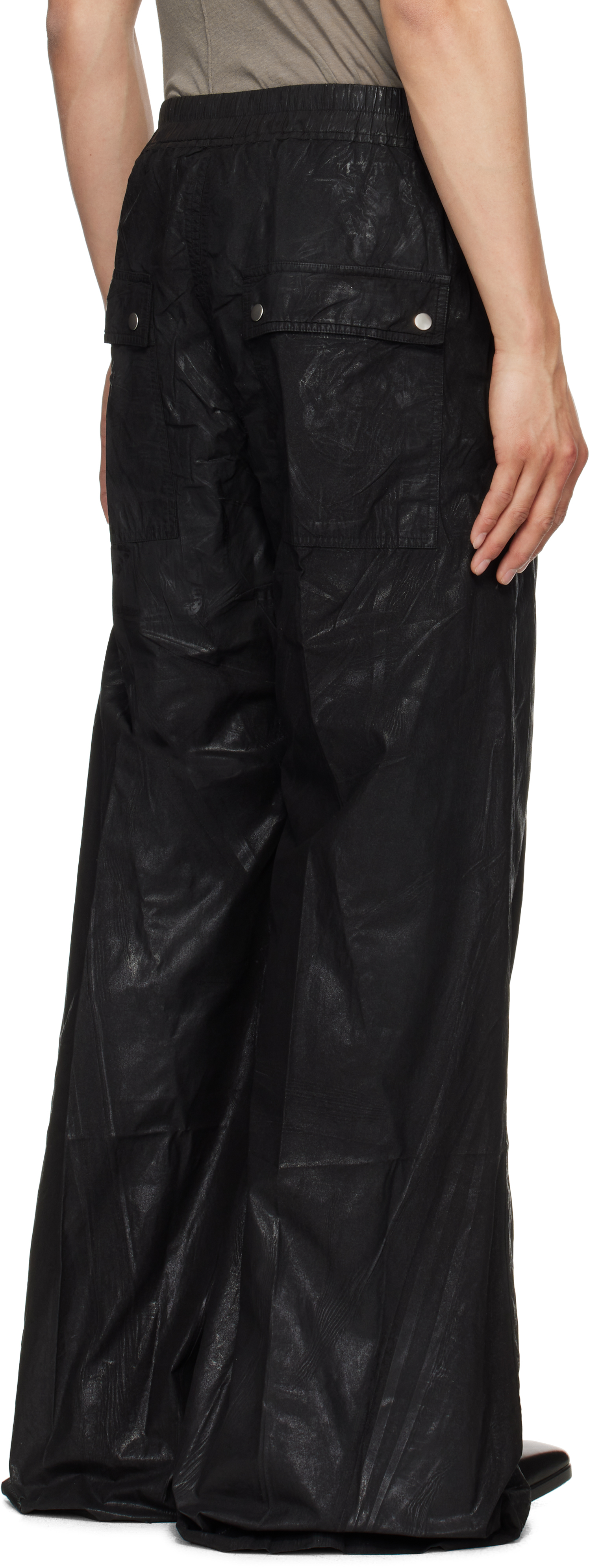 Rick Owens DRKSHDW Black Hollywood Geth Belas Trousers