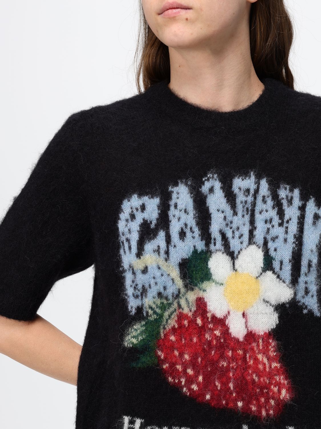 T-Shirt Woman color Black