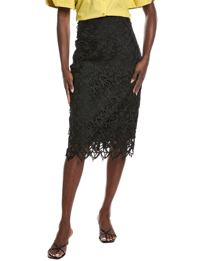 Eyelet Lace Embroidered Skirt