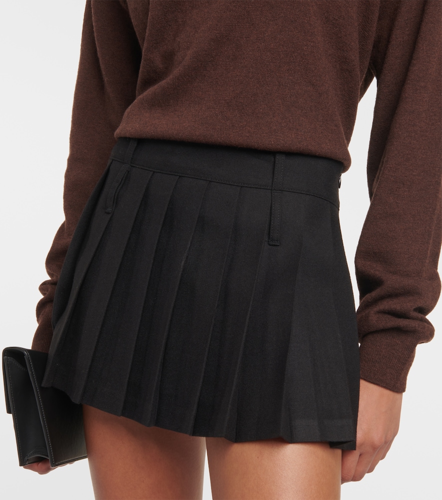 Blake pleated miniskirt