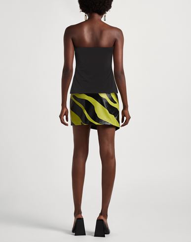 Woman Top Black Size 10 Polyester, Elastane