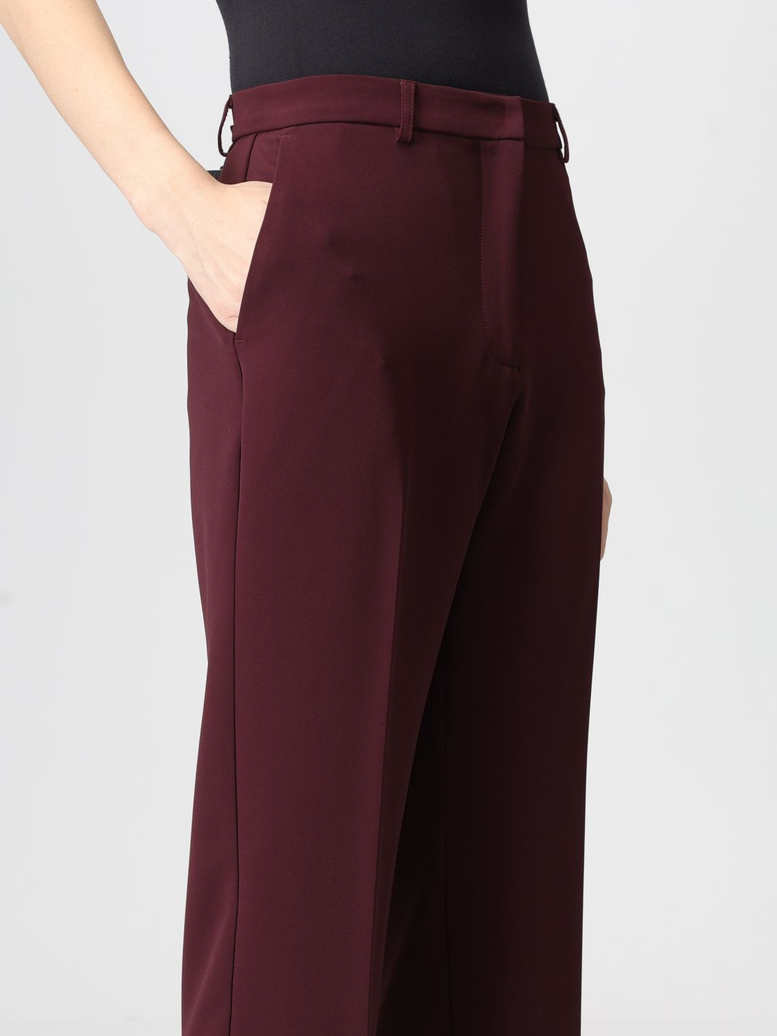 Pants Woman color Violet