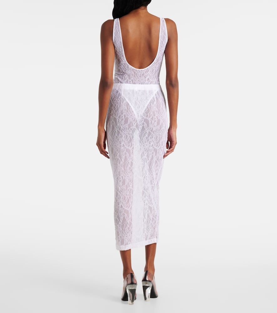 Wardrobe. NYC Open-back lace bodysuit