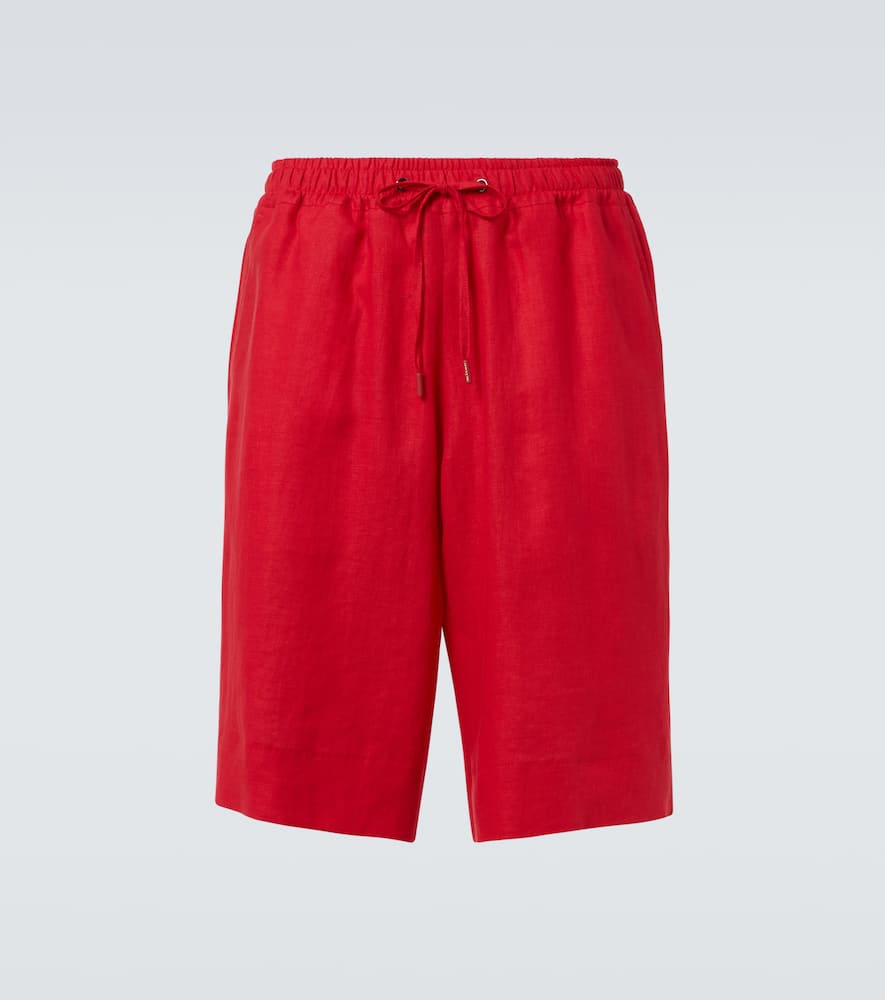Linen shorts