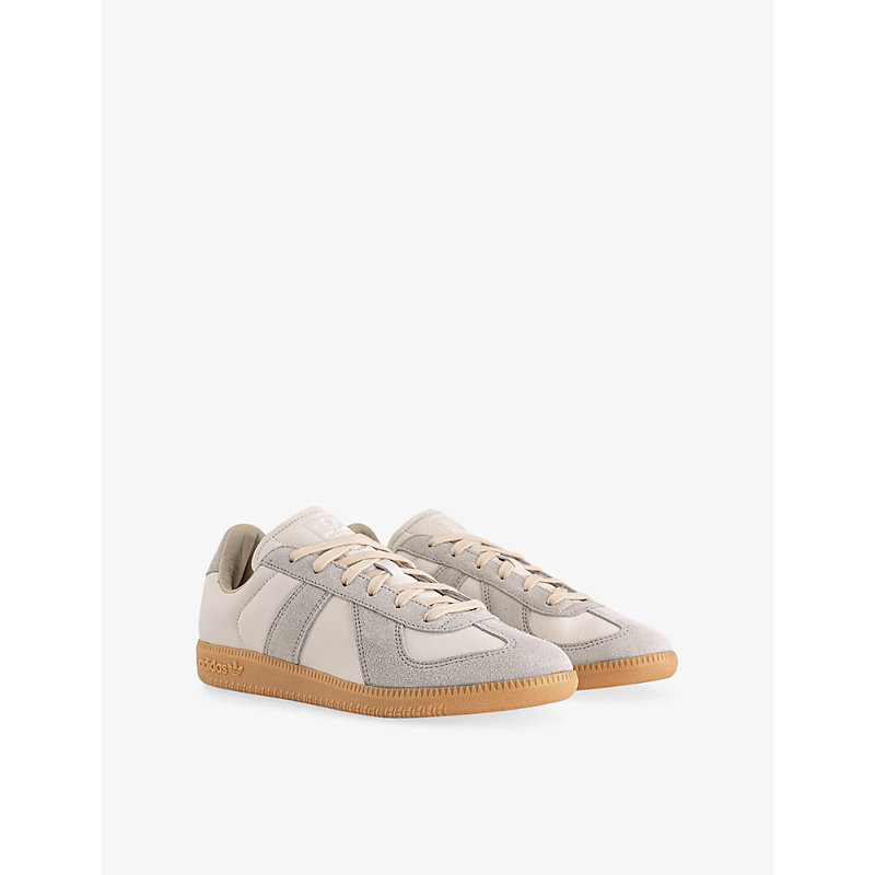 Mens Bw Army Leather and Suede Trainers