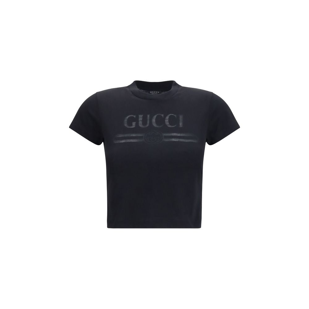 Logo-Embroidered Cotton Jersey T-Shirt — Black