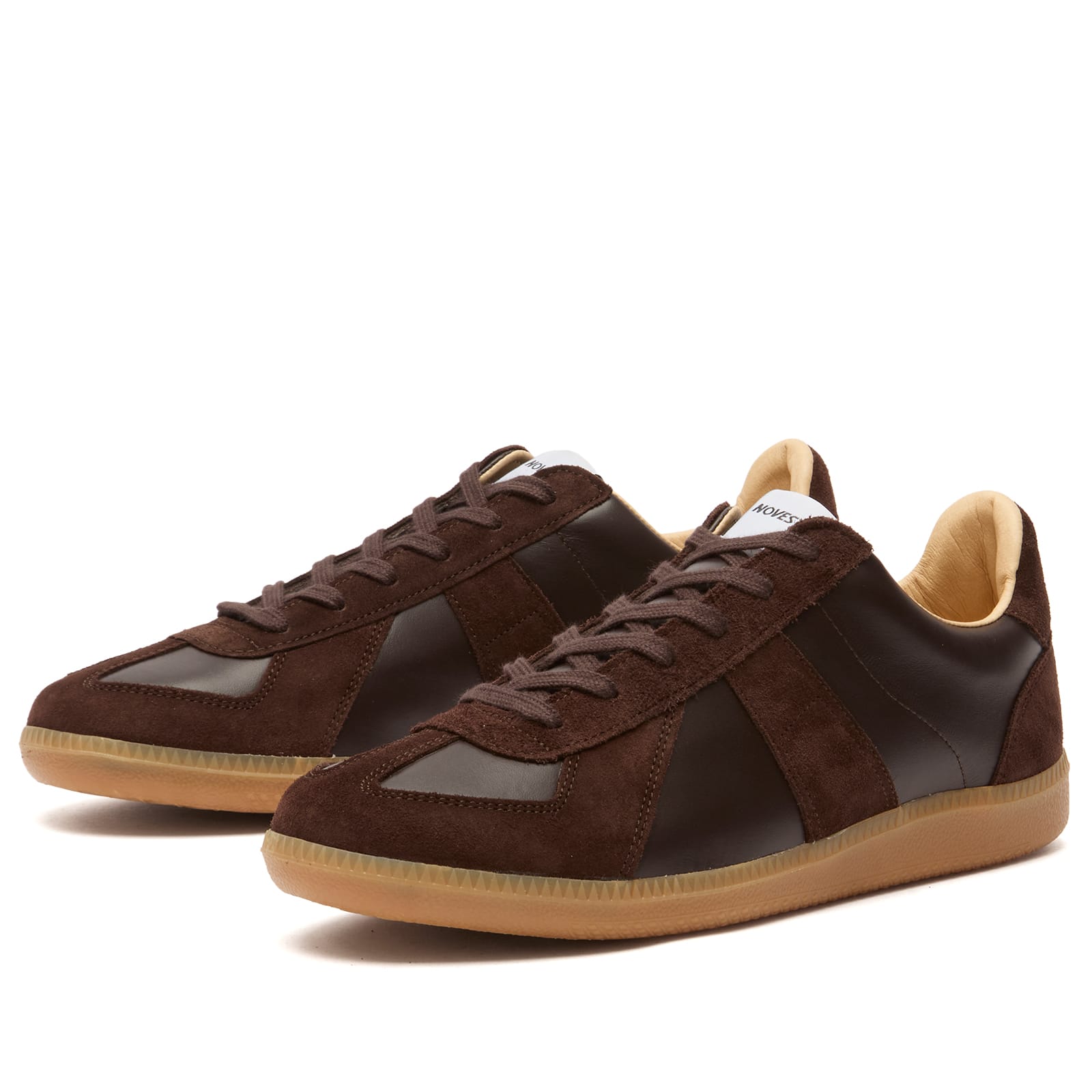 Men's GAT Leather Sneakers Brown