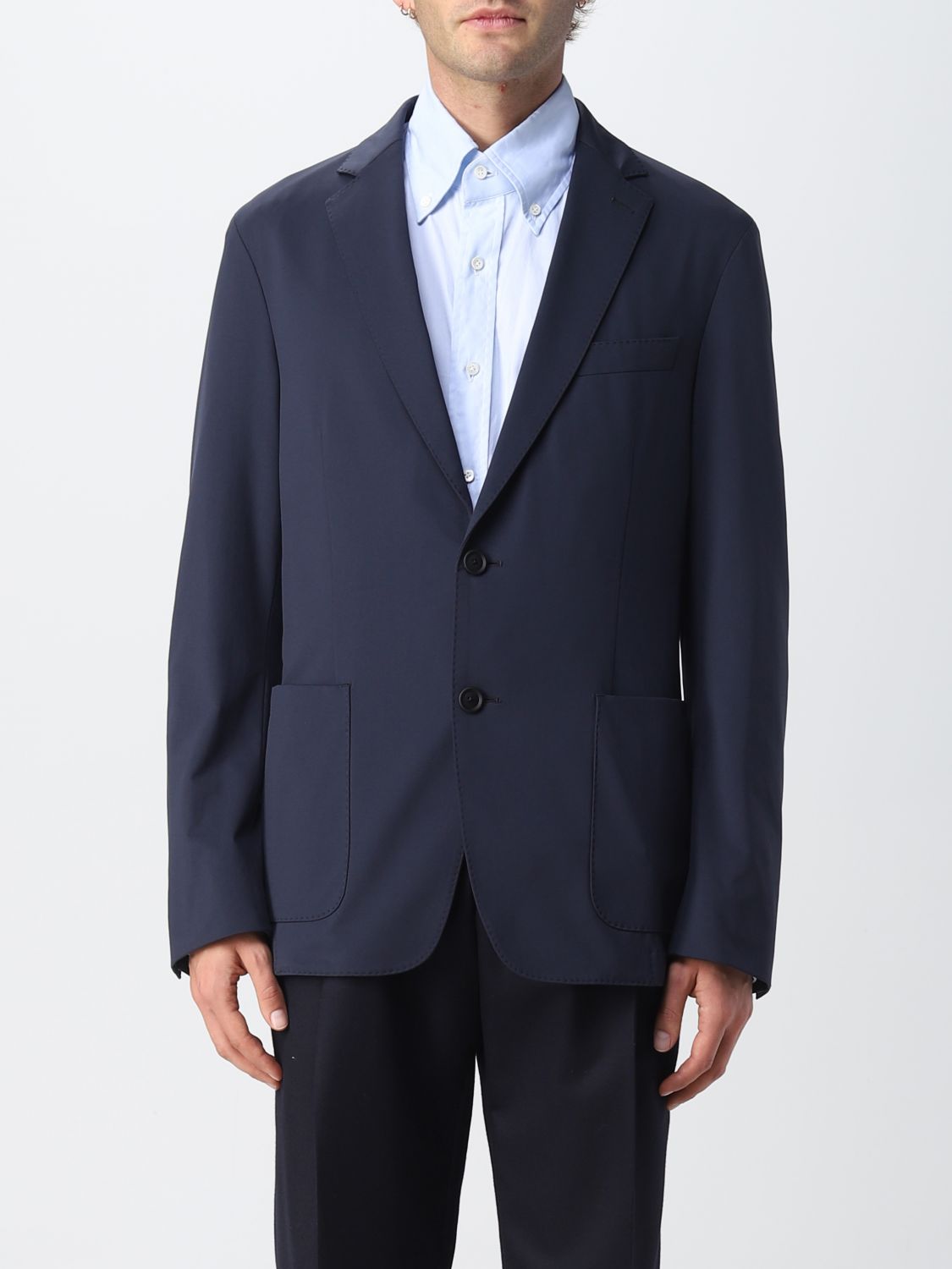 Jacket Men color Blue