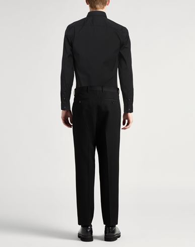 Man Shirt Black Size 15 ¾ Cotton, Polyamide, Elastane
