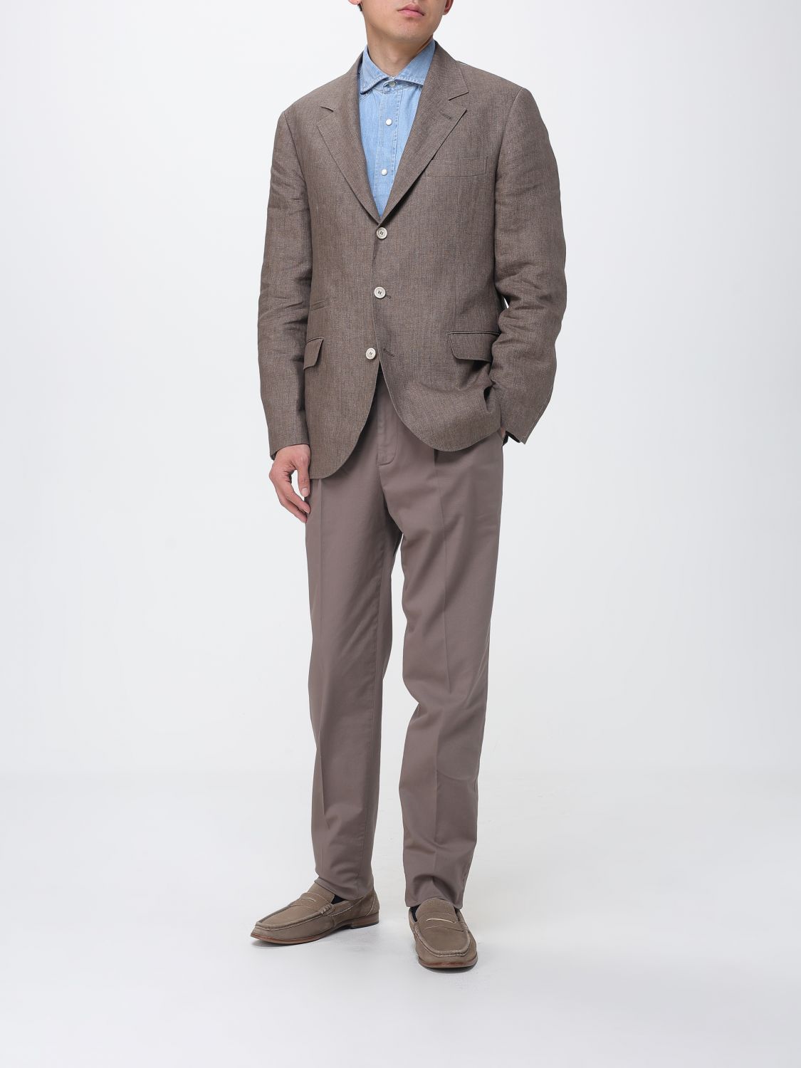 Jacket Men color Brown