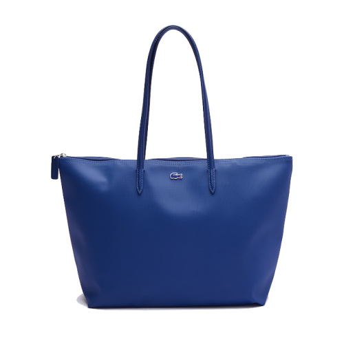 Concept appliqué-logo tote bag - Black