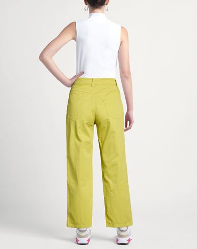 Momoní Woman Pants Mustard Size 4 Cotton