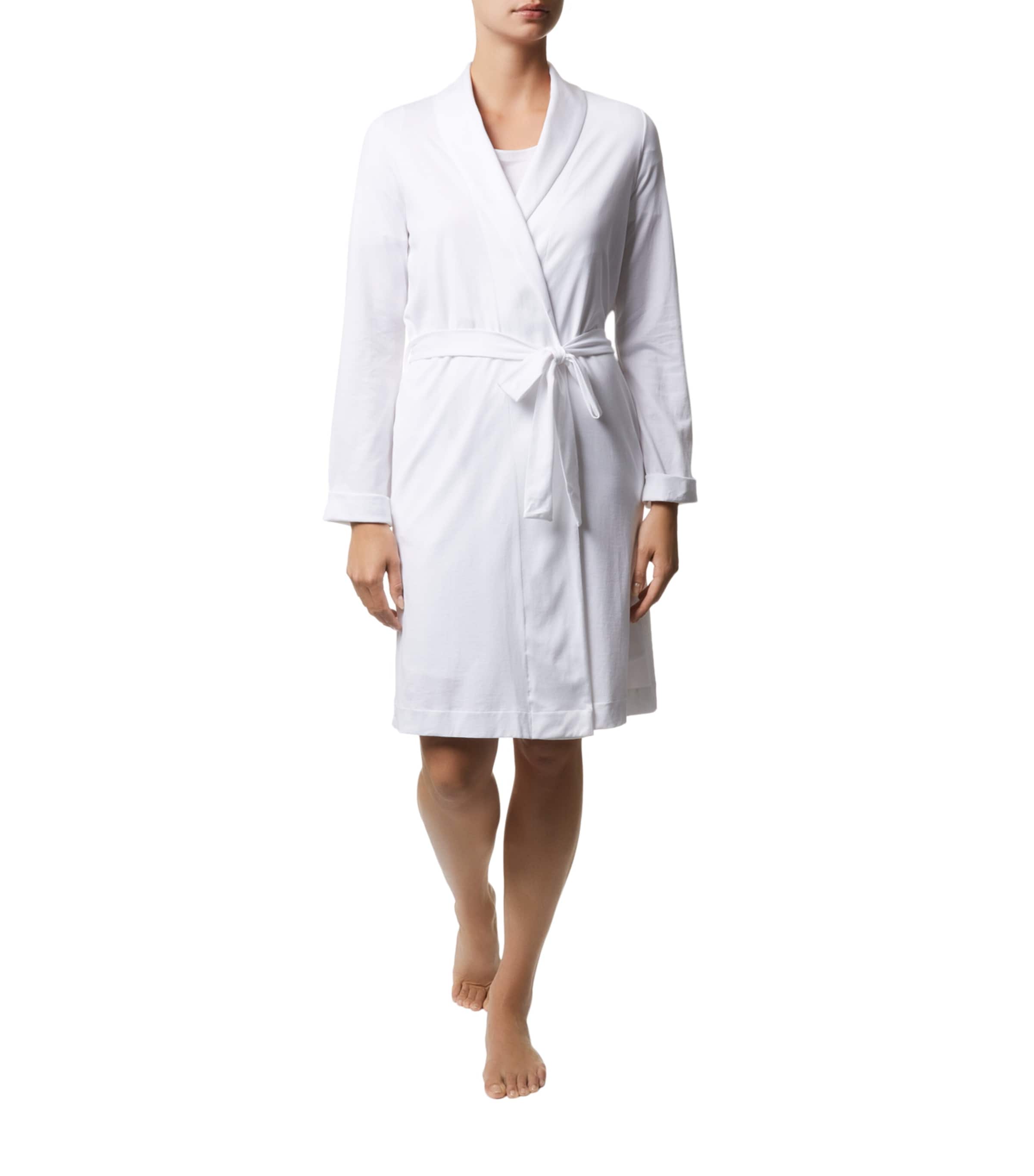Short Cotton Robe