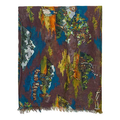 Printed Lightweight Scarf