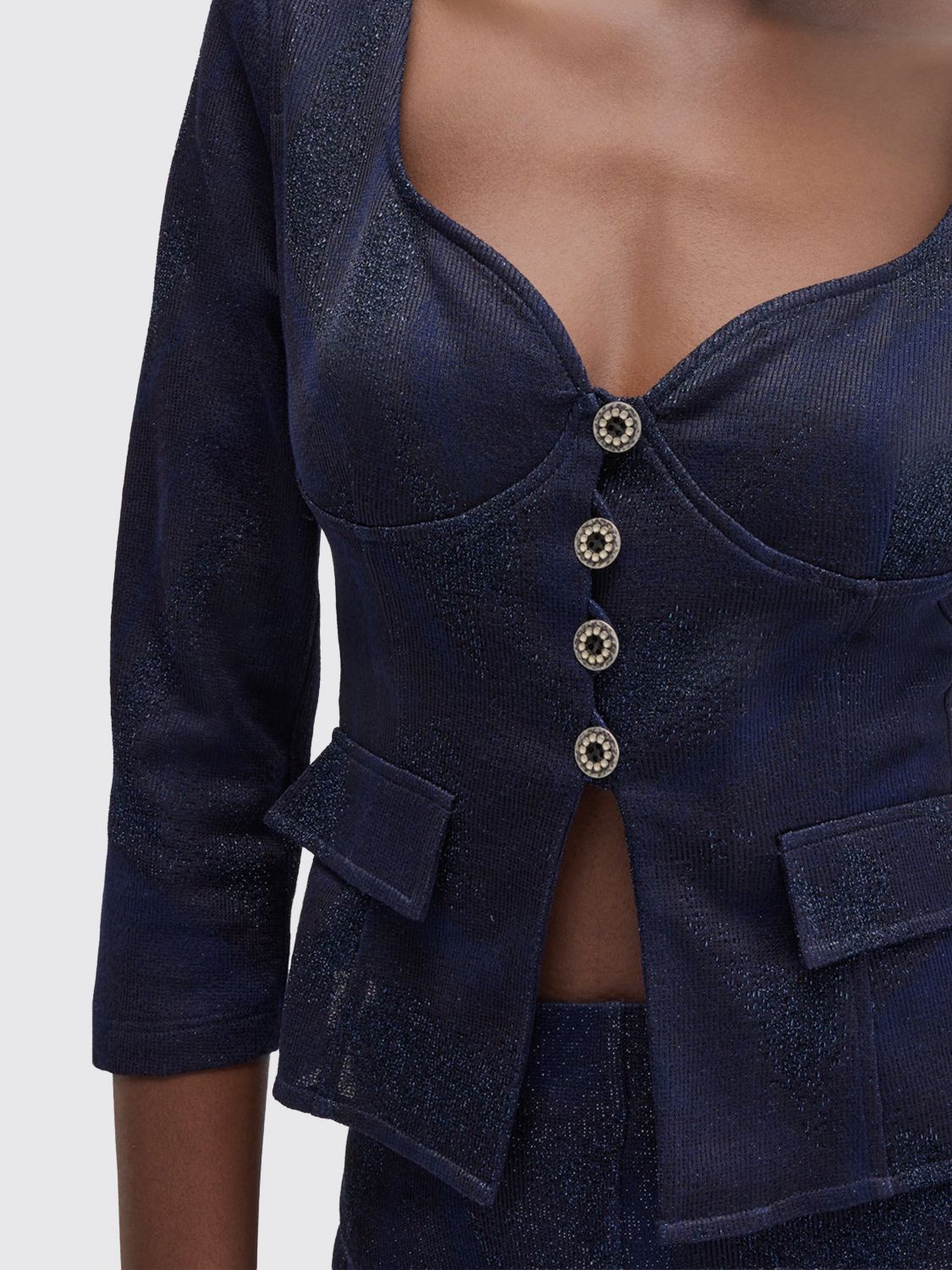 Top Woman color Navy