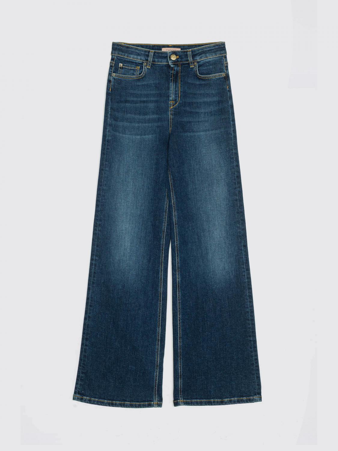 Jeans Woman color Denim