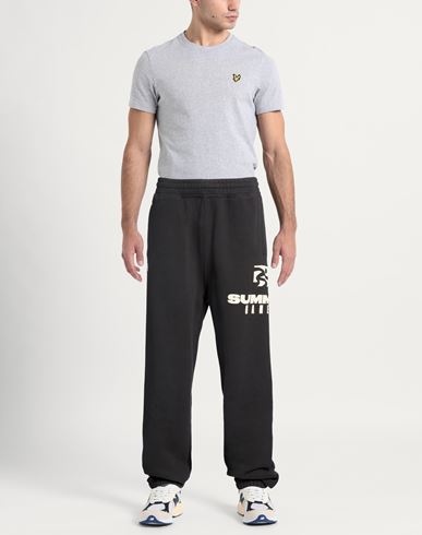 Man Pants Black Size L Organic cotton