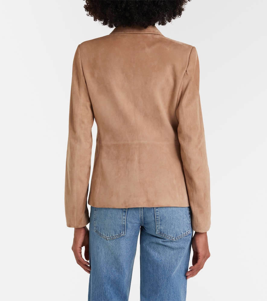 Suede blazer