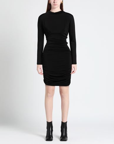 Woman Mini dress Black Size 4 Polyester, Elastane