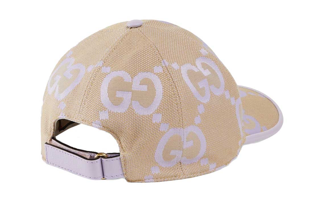 (WMNS) Jumbo GG Baseball Hat 'Beige Lilac'