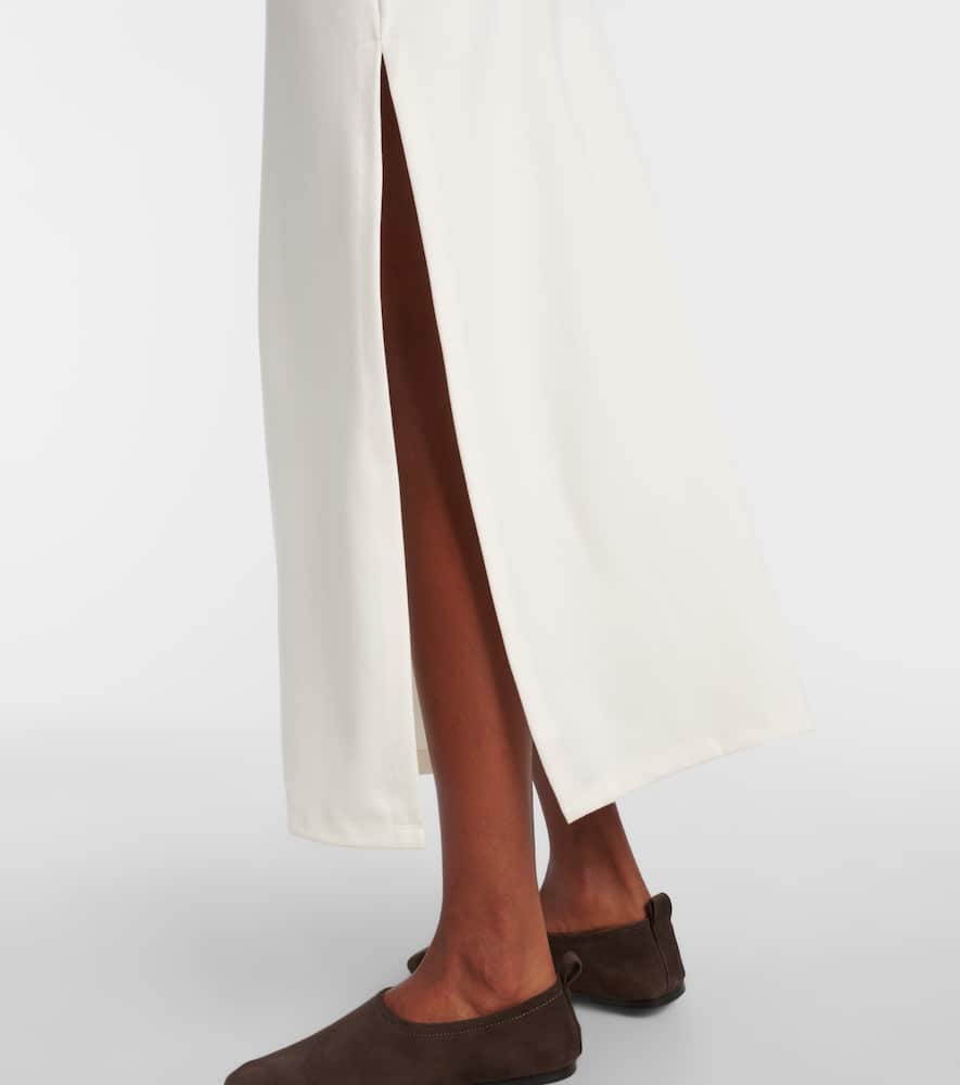 Rio jersey midi skirt