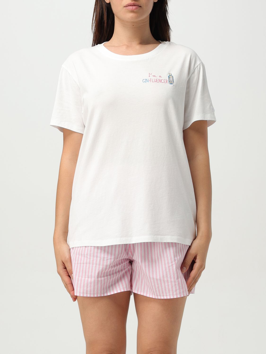 T-Shirt MC2 SAINT BARTH Woman color Multicolor