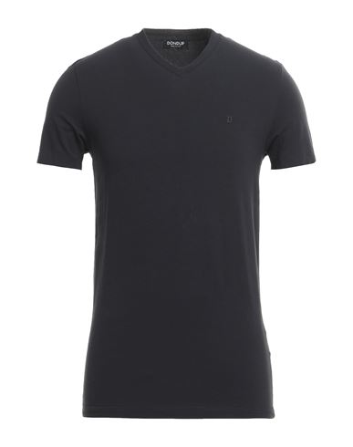 Man T-shirt Navy blue