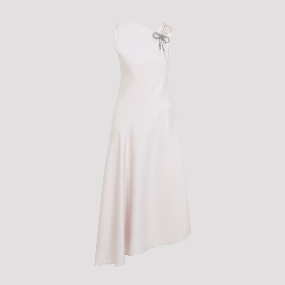Asymetric Dress With Diagonal Cut