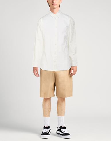 Man Shirt Off white Size L Cotton