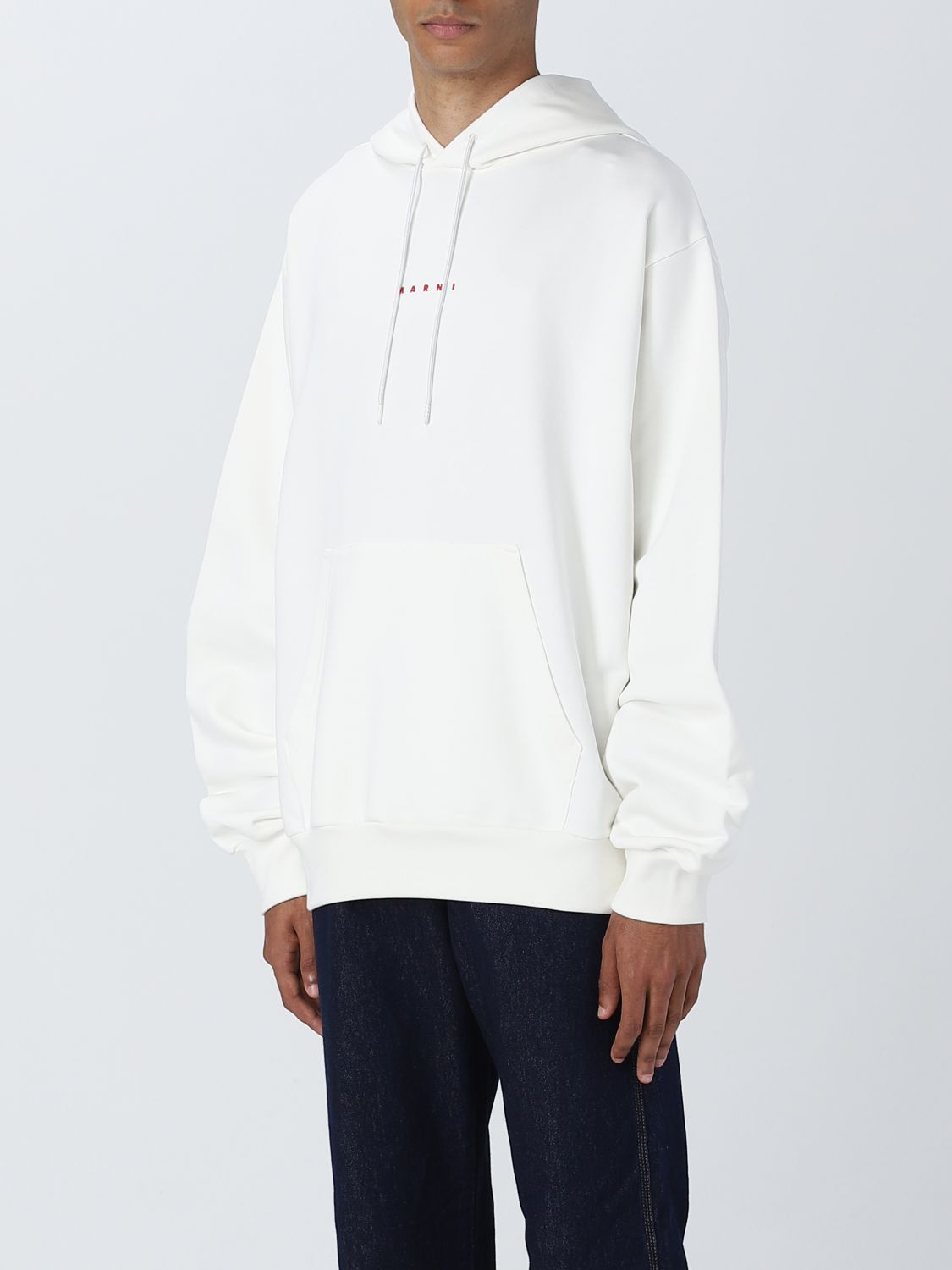 Sweatshirt Men color White