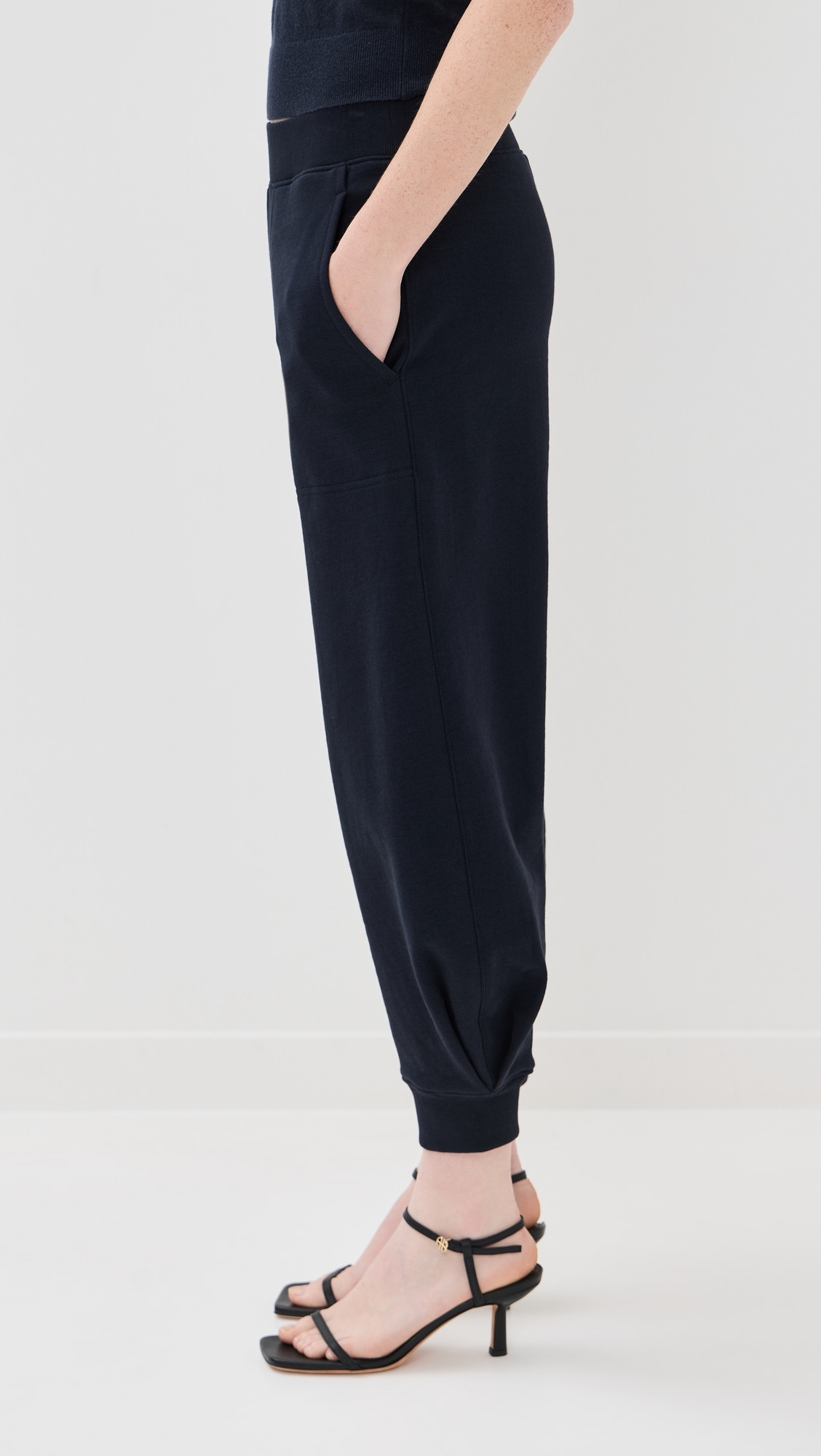 Tibi Calder Sweatpants Navy