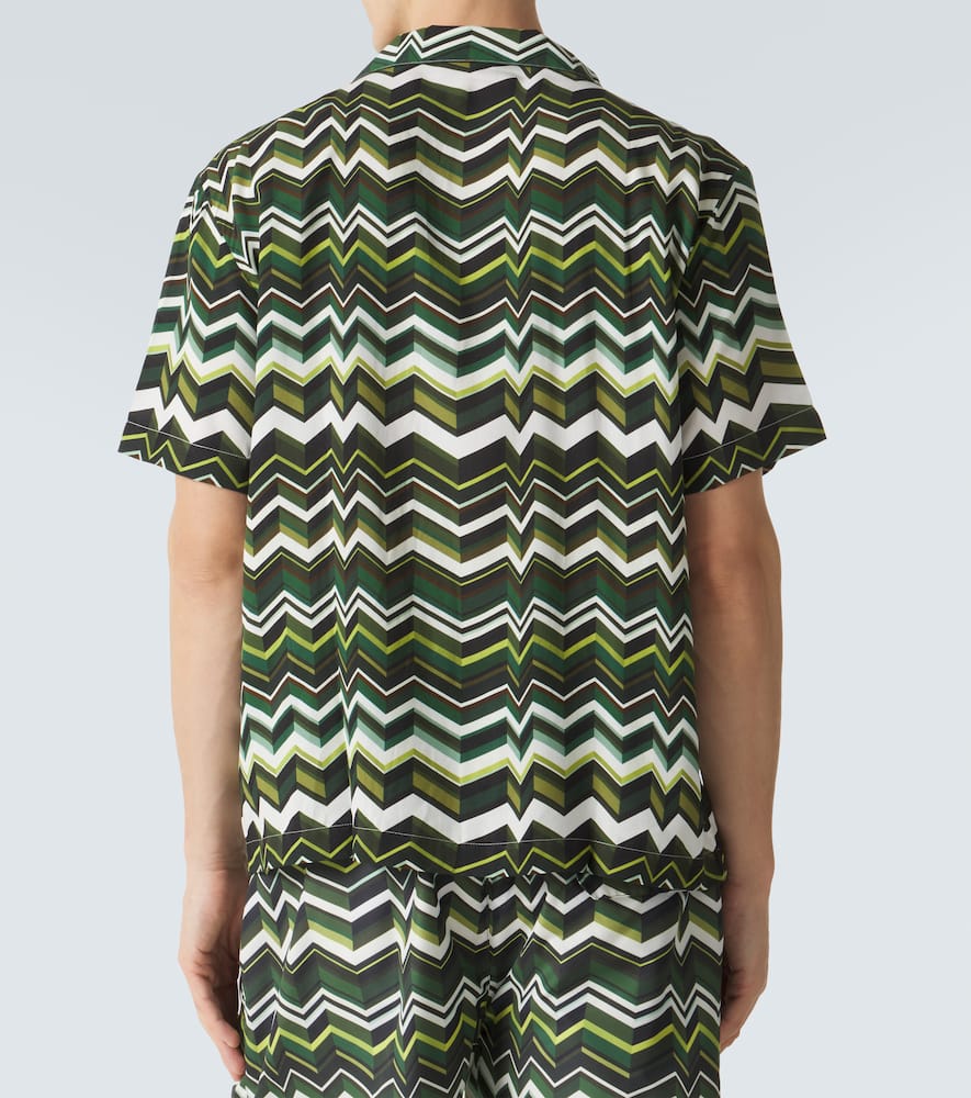 Zig Zag bowling shirt