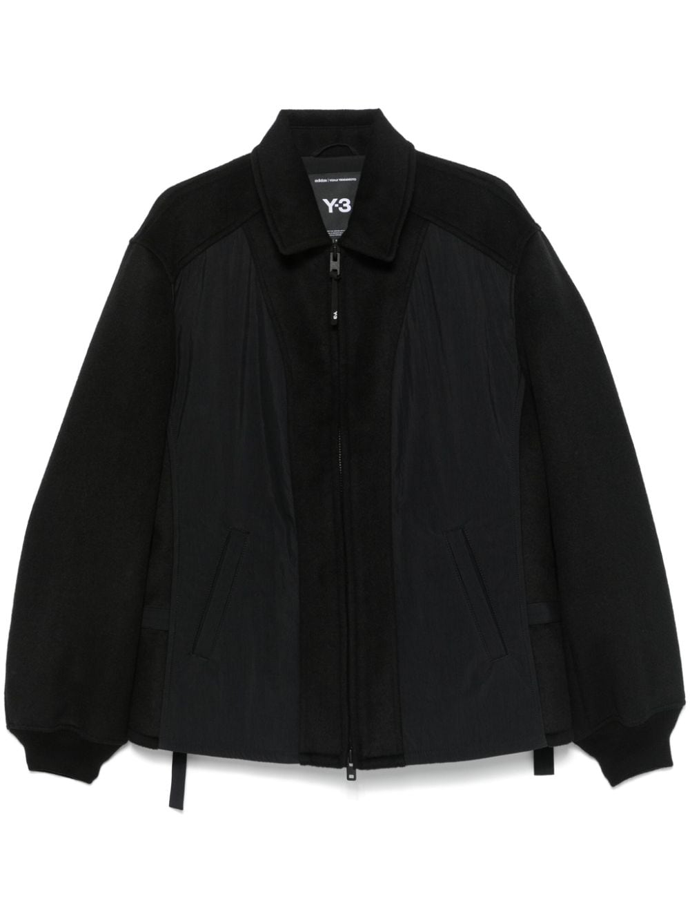 Melton jacket - Black