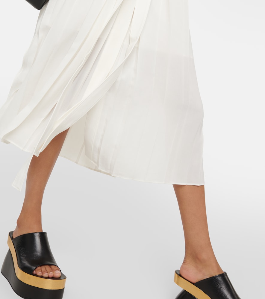 Joseph Davidge pleated midi dress