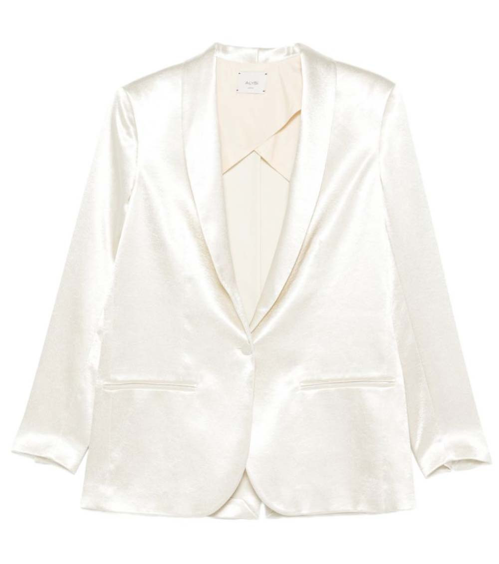 Single-Breasted Blazer Jacket